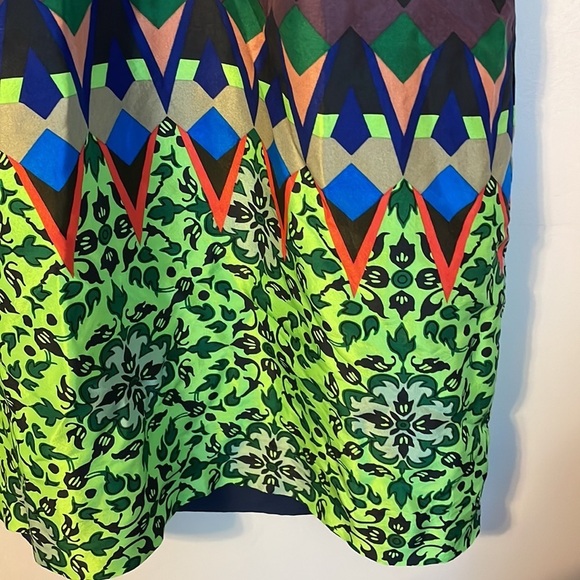 J. Crew Multicolor Geometric Dress - Picture 9 of 16